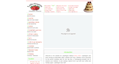 Desktop Screenshot of ladyfingersbakery.com