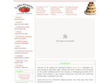 Tablet Screenshot of ladyfingersbakery.com